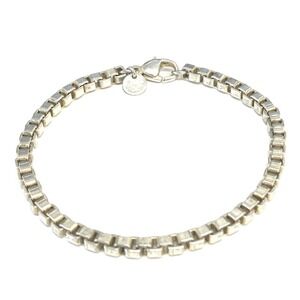 TIFFANY Co Necklace Choker Venetian Chain Sterling Silver